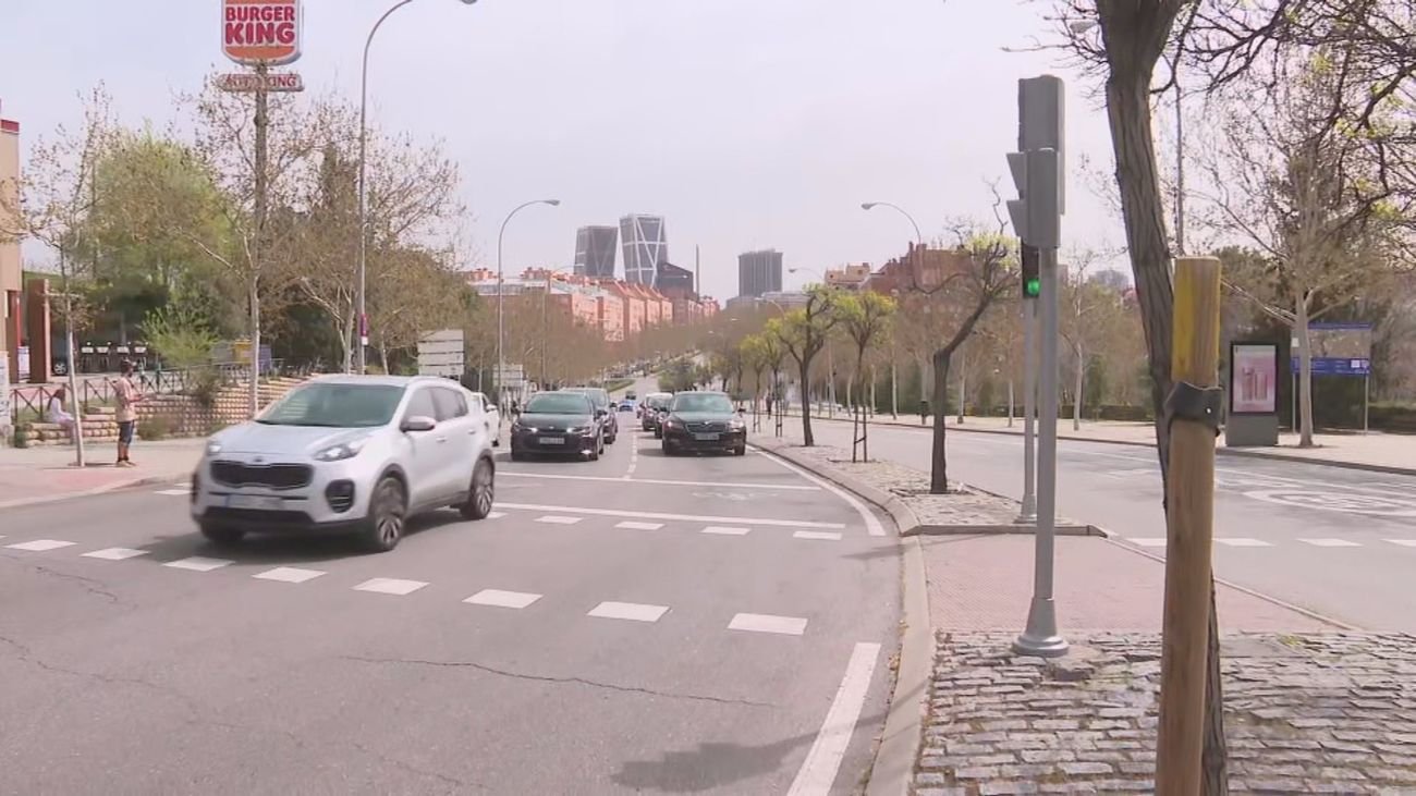 Avenida de Asturias, en el distrito de Fuencarral-El Pardo