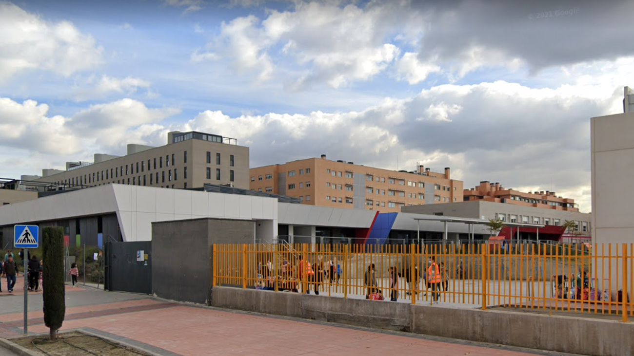 CEIPSO Miguel de Cervantes en el barrio de Los Molinos, en Getafe
