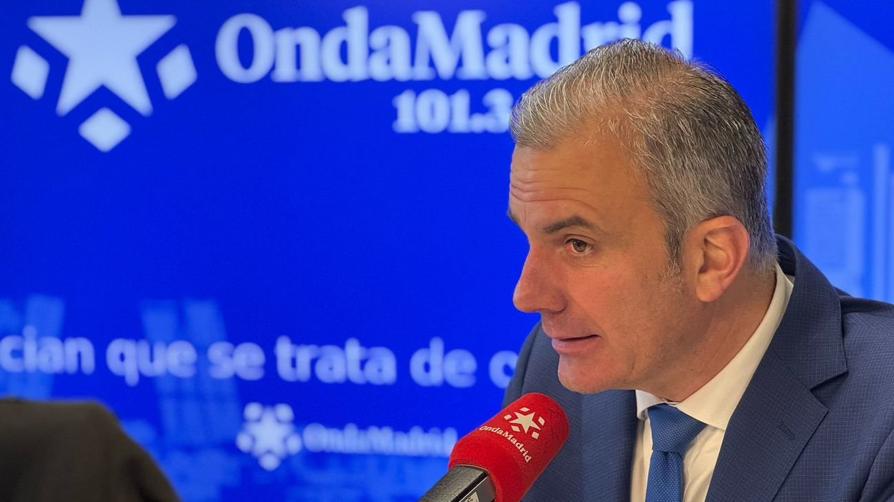 Javier Ortega Smith, portavoz de Vox en el Ayuntamiento de Madrid