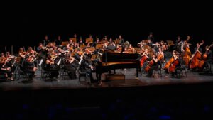 Actuación de la Joven Orquesta Sierra de Madrid