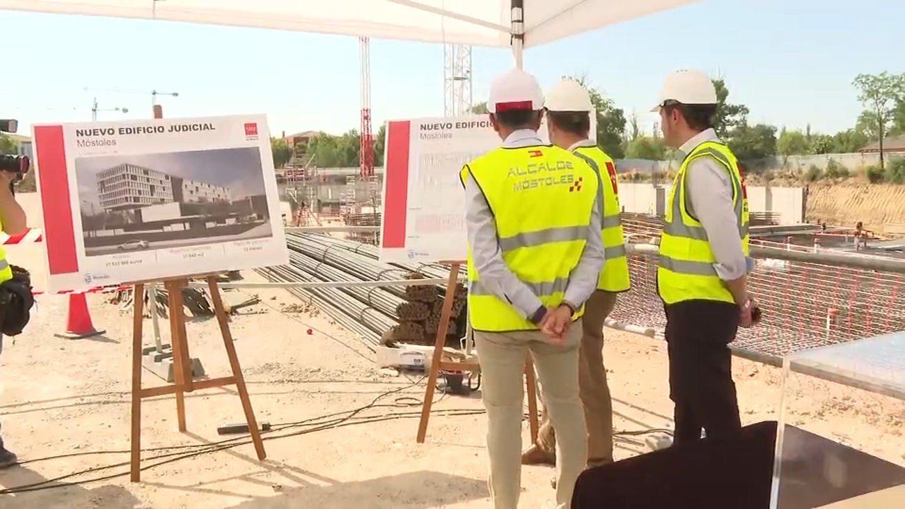 Construcción de los nuevos juzgados de Móstoles que darán servicio a más de 340.000 vecinos