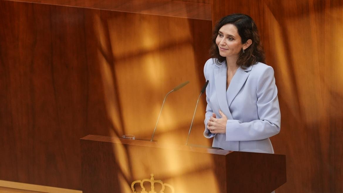 La presidenta Isabel Díaz Ayuso