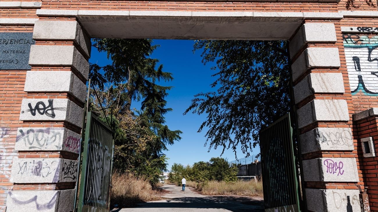 Terrenos donde se van a construir viviendas en el barrio de Campamento