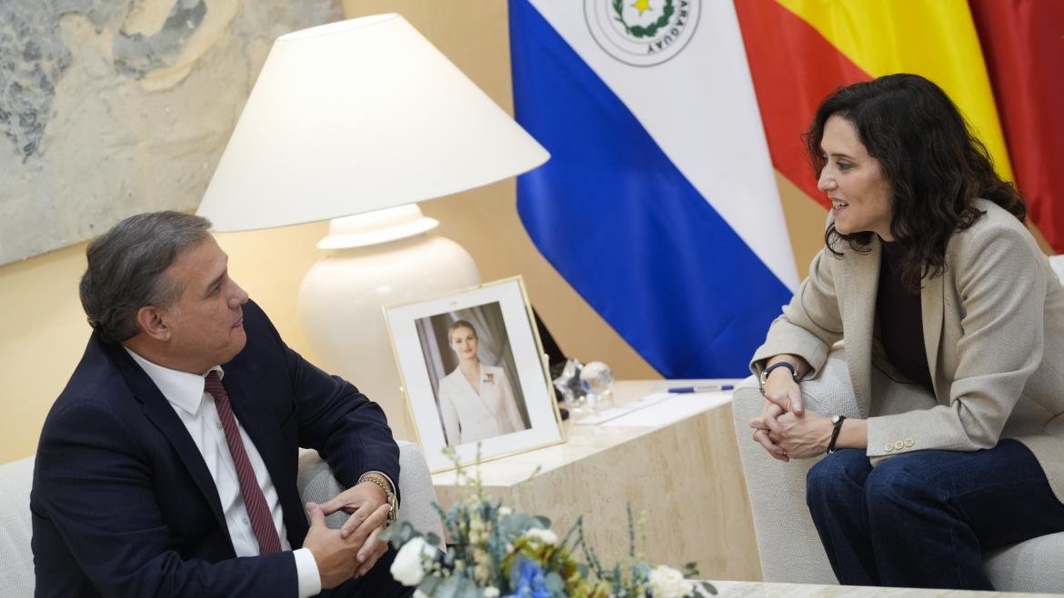 La presidenta ha recibido a Justo Pastor Apodaca