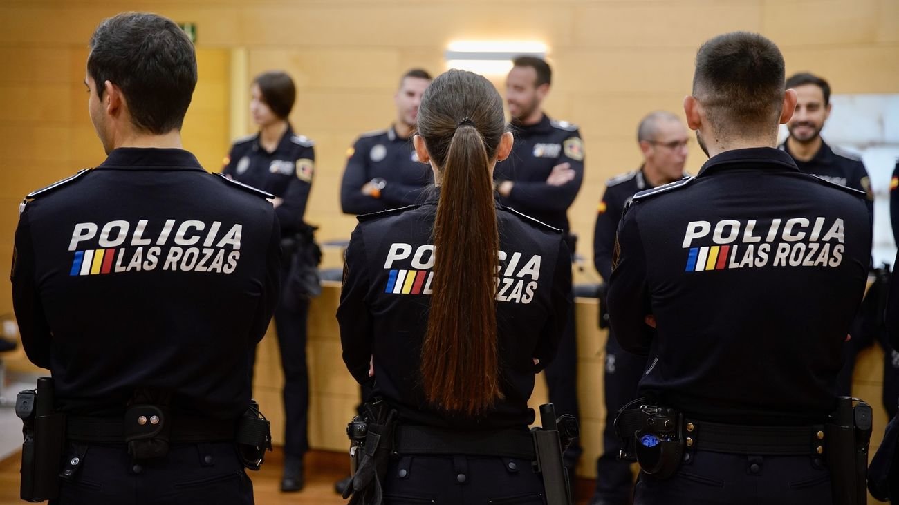 Agentes de la Policía Local de Las Rozas