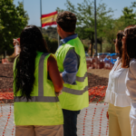 El alcalde José de la Uz visita el el proyecto